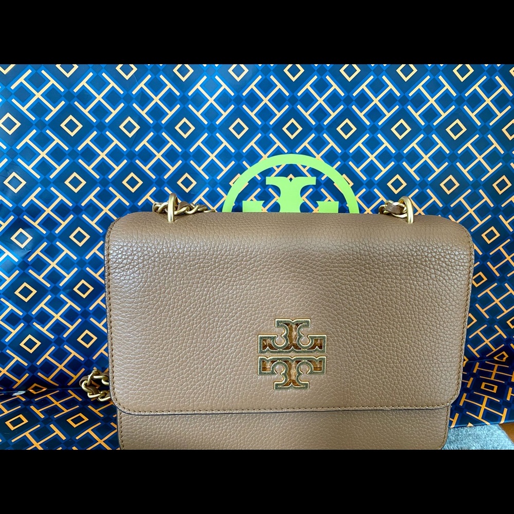 Tory Burch Britten Small Adjustable Shoulder Bag